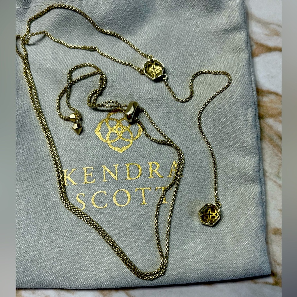 Kendra Scott lariat necklace